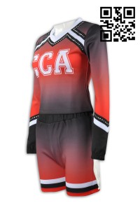 CH151 訂造量身啦啦隊服款式   製作啦啦隊服套裝款式  女款 燙石啦啦隊  自訂啦啦隊服款式    啦啦隊服製造商